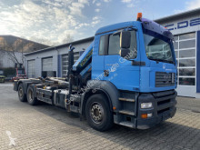 Kamión hákový nosič kontajnerov MAN TGA 26.310 6x2 Abrollkipper + Kran PK 12502