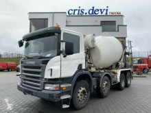 Camion Scania P380 8x4 Stetter 9 cbm betoniera cu rotor/ Malaxor second-hand