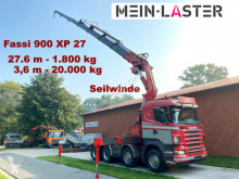 Camion Scania R500 Fassi F 900 XP 27,6 m -1.800 kg Seilwinde platformă second-hand