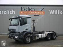Mercedes hook arm system truck Arocs Arocs 2640L 6x4, HIAB XR21 S51, Klima, AP-Achsen