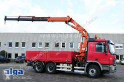 Mercedes 2648 K Actros 6x4, Kran Terex/Atlas 240.2, Funk truck used dropside