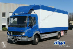 Teherautó Mercedes Atego 1218 Atego/Koffer 6,44 m. lang/LBW/Spoiler használt furgon
