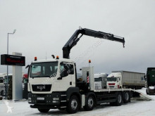 MAN TGS 35.360/8x2/TOW 7,9M+CRANE FASSI F170/RADIO truck used flatbed