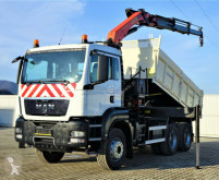 MAN flatbed truck TGS 33.400 Kipper 4,40 m + Kran/Funk *6x4!