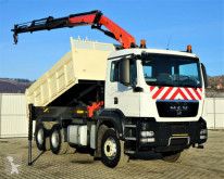 Camion benne MAN TGS 33.400 Kipper 4,40 m + Kran/Funk *6x4!