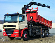 Kamión DAF CF 85.340 *Kipper 4,80 + Kran/FUNK*Topzustand! valník ojazdený