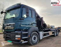 MAN hook arm system truck 440 6x2 GANCHO MULTILIFT + HIAB 322