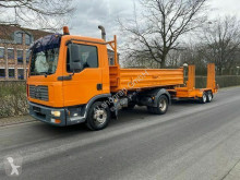 MAN three-way side tipper trailer truck TGL TGL 8.210 4x2 BB 3 Seiten Kipper Mit Anhänger