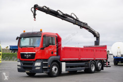 MAN plató teherautó TGS / 26.400 / SKRZYNIOWY + HDS / 6 X 2 / ROTATOR