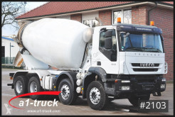 Camión hormigón cuba / Mezclador Iveco Trakker 410 8x4, 187.242 Kilometer