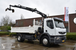 Camion benne Renault 29AHA6 DC2 45E3 - KIPPER - MANUAL - 292 TKM - HIAB 111 BS-3 HIDUO - GOOD CONDITION -
