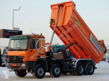 Camion Mercedes ACTROS 4144 / 8X6 / MEILLER KIPPER / HYDROFLAP / benne occasion