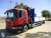 Camión Scania caja abierta usado