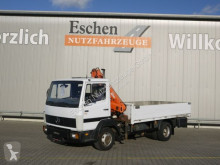 Camion Mercedes 814 Pritsche, Tirre Kran Euro 61, 3 Sitze, Blatt plateau ridelles occasion