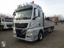 Camião MAN TGX 26.440 TGX Pritsche mit Atlas Kran 6x2 estrado / caixa aberta caixa aberta usado