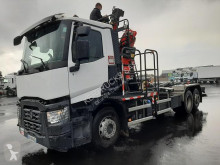 Teherautó Renault Gamme C C460.26 AMPIROLL + GRUE használt billenőplató