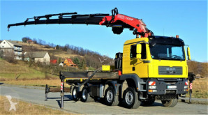 Camion cassone MAN TGA 41.480 Pritsche 5,30m+Kran/FUNK*Top Zustand!