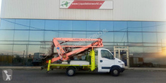Iveco aerial platform truck 35S 18 mt Oil Steel 189 boom lift truck