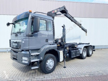 MAN tipper truck TGS 26.400 6x6H BL 26.400 6x6H BL, HydroDrive, Kran Hiab XS 111, Funk