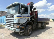 Camion cassone Scania 4x4 HMF 1563 K3 Cran Kran