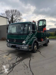 Camión Gancho portacontenedor Mercedes Atego 1218