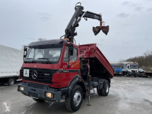 Camion benne Mercedes 1824 K m. Hiab 125-2