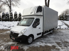 Opel MOVANO SKRZYNIA PLANDEKA WINDA 9 PALET KLIMATYZACJA TEMPOMAT WEB truck used tarp