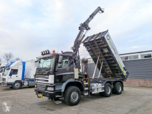 Camion Ginaf X 3335S 6X6/4 - 3 WayTipper - Crane MKG 161 - Rotator (V331) benne occasion