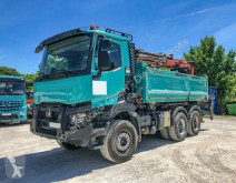 Camión Renault C460 6x4 Euro6 Kipper Atlas absattelbar Heckkra volquete volquete trilateral usado