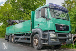 MAN TGS TGS 26.400 6x2-2 BL Pritsche Hiab Kran XS 166 K- truck used dropside