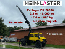Camión Unimog U1750 U 1750 Lang PK 28000 2,3 m- 10.000 kg Seilwinde caja abierta usado