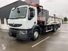 Camión Renault Premium LANDER D. 370.26 E4 6X2 PLATEAU GRUE caja abierta usado