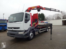 Camion platformă si obloane Renault 250 Pritsche mit Kran