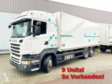 Camión furgón Scania R450 LB 6x2-4 R450 LB 6x2-4 Getränkekoffer, Retarder, Lift-/Lenkachse, Stapleraufnahme, 14x Vorhanden!