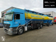Camion remorque Mercedes Actros Actros 2544 L 6x2 / 31.000 l / with trailer/SILO citerne occasion