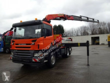 Scania dropside truck P P380 Pritsche mit PK23002 6x2