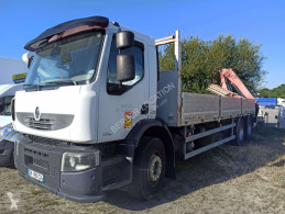 Camión caja abierta teleros Renault Premium Lander 370.26