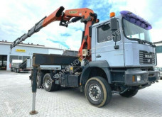 Camión caja abierta MAN 28.460 6x4x4 PALFINGER PK 36002 E Cran Kran