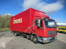 Camion MAN 10.180 Pritsche&Plane&Ladebor cu prelata si obloane second-hand