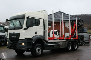 Camion MAN TGS 33.510 6X4 BL / TG 3 Euro6d EPSILON M 12Z transport buşteni second-hand