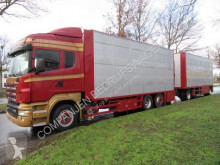 Camion remorque Scania R bétaillère bovins occasion