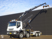 Camion polybenne Iveco AD340T41 / / / CRANE + HOOKLIFT