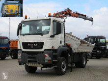 Vrachtwagen kipper MAN TG-S 18.440 4x4 BL 2-Achs Allradkipper Kran Funk Greiferst