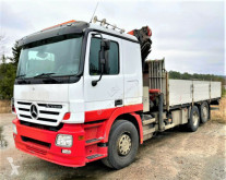 Mercedes flatbed truck ACTROS Pritsche + Kran *Topzustand! 6x2*