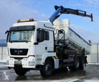 MAN TGS 33.480 Kipper 5,00 m + Kran/Funk *6x4! truck used flatbed