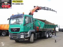 Camion MAN TG-S 26.440 6x4H-2 BL 3-Achs Kipper Kran Funk+Winde, 6xhydr tri-benne occasion