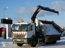 Camion plateau Mercedes AXOR 2633 /6x4/2 SIDED KIPPER+CRANE HIAB 122/RAD