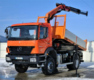 Camion plateau Mercedes Axor 1829 Kipper 3,90m +Kran/Funk*4x4 Topzustand