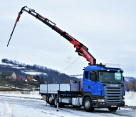 Scania flatbed truck R420 Pritsche 6,25m +Kran/FUNK+JIB *6x2