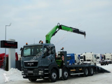 MAN TGS 35.360/8x2/TOW 7,9M+CRANE FASSI F170/RADIO truck used flatbed